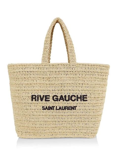 yves saint laurent crochet bag|Saint Laurent Rive Gauche Raffia Crochet Bag .